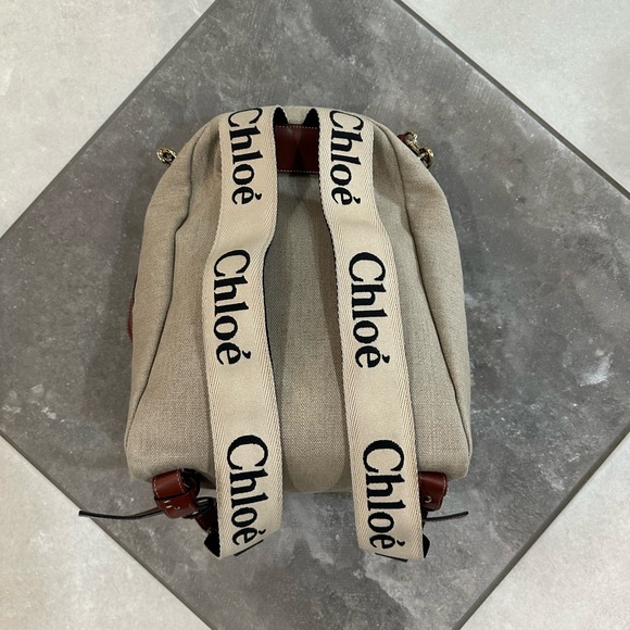 Chloe Woody Brown Backpack - Picture 4 of 7